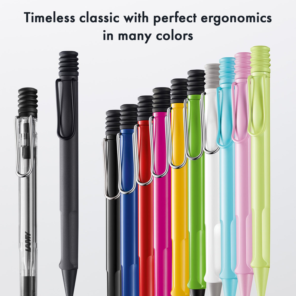Lamy safari dark dusk - Ballpoint Pen with ergonomic grip & line width M - for pleasant long