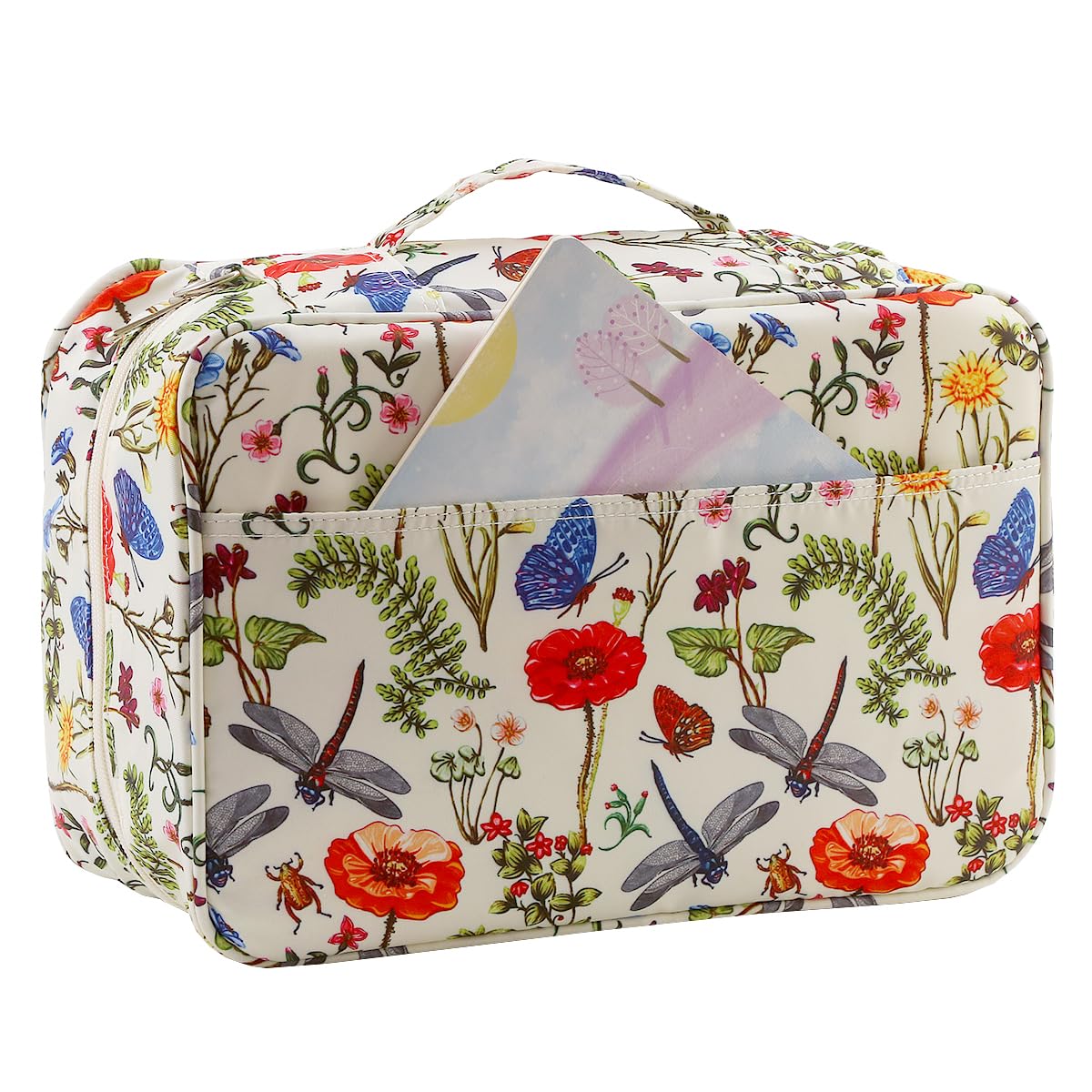 Lbxgap Colored Pencil Case 100 Slots hold 300 pcs Pencils or 200 gel pens. Organizer Large Capacity