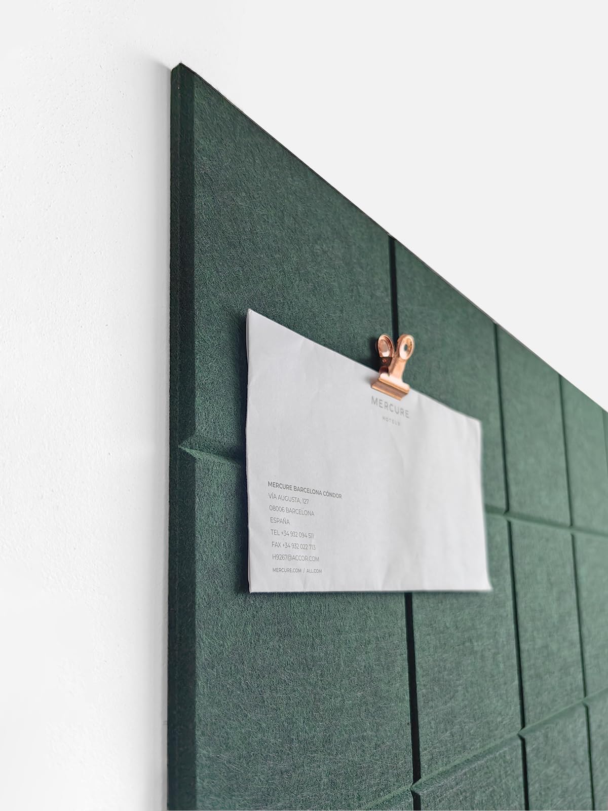 DECORITA Cork Board 24 x36 Alternative - 6 Pack Felt Wall Tiles with Safe Removable Adhesive Tabs
