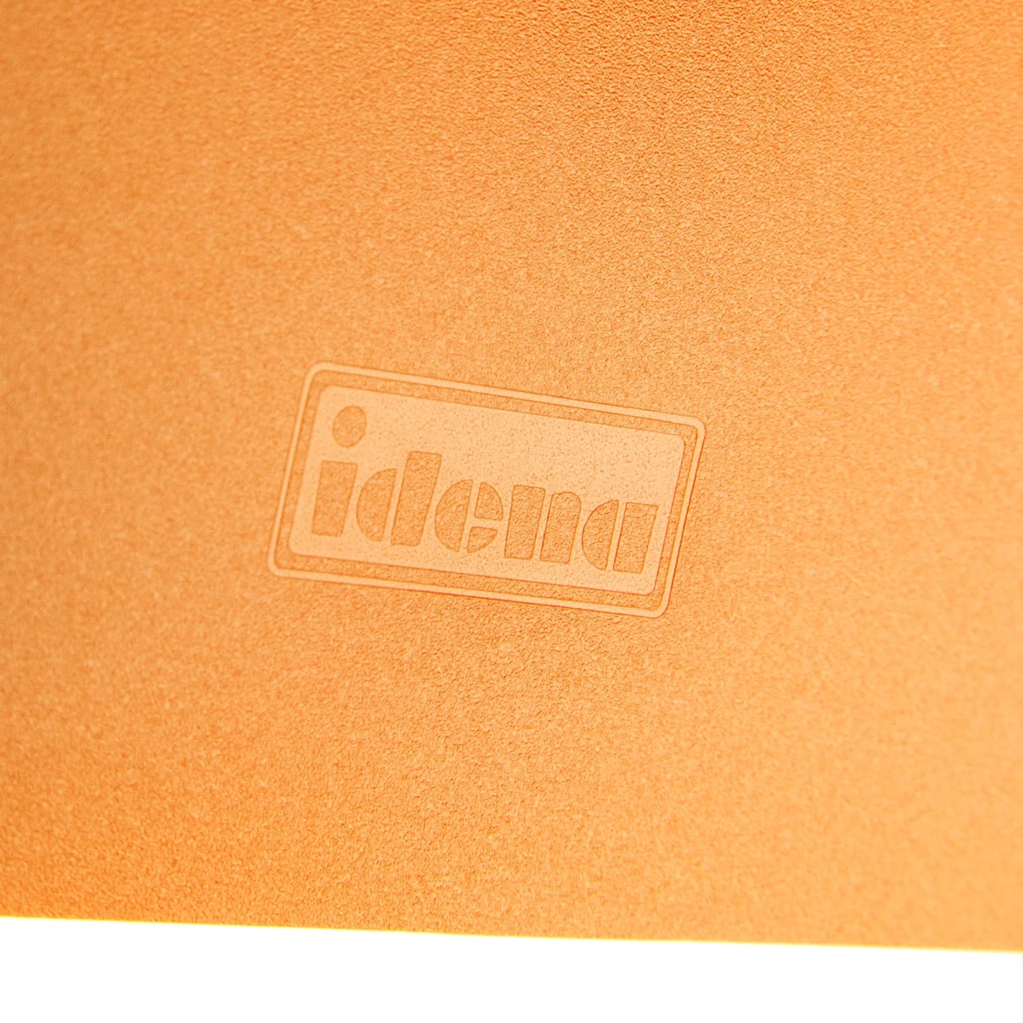 Idena 10436 Ring Binder in DIN A4 Format, with 2-Ring Mechanism, 20 mm Spine Width, Orange, Pack of