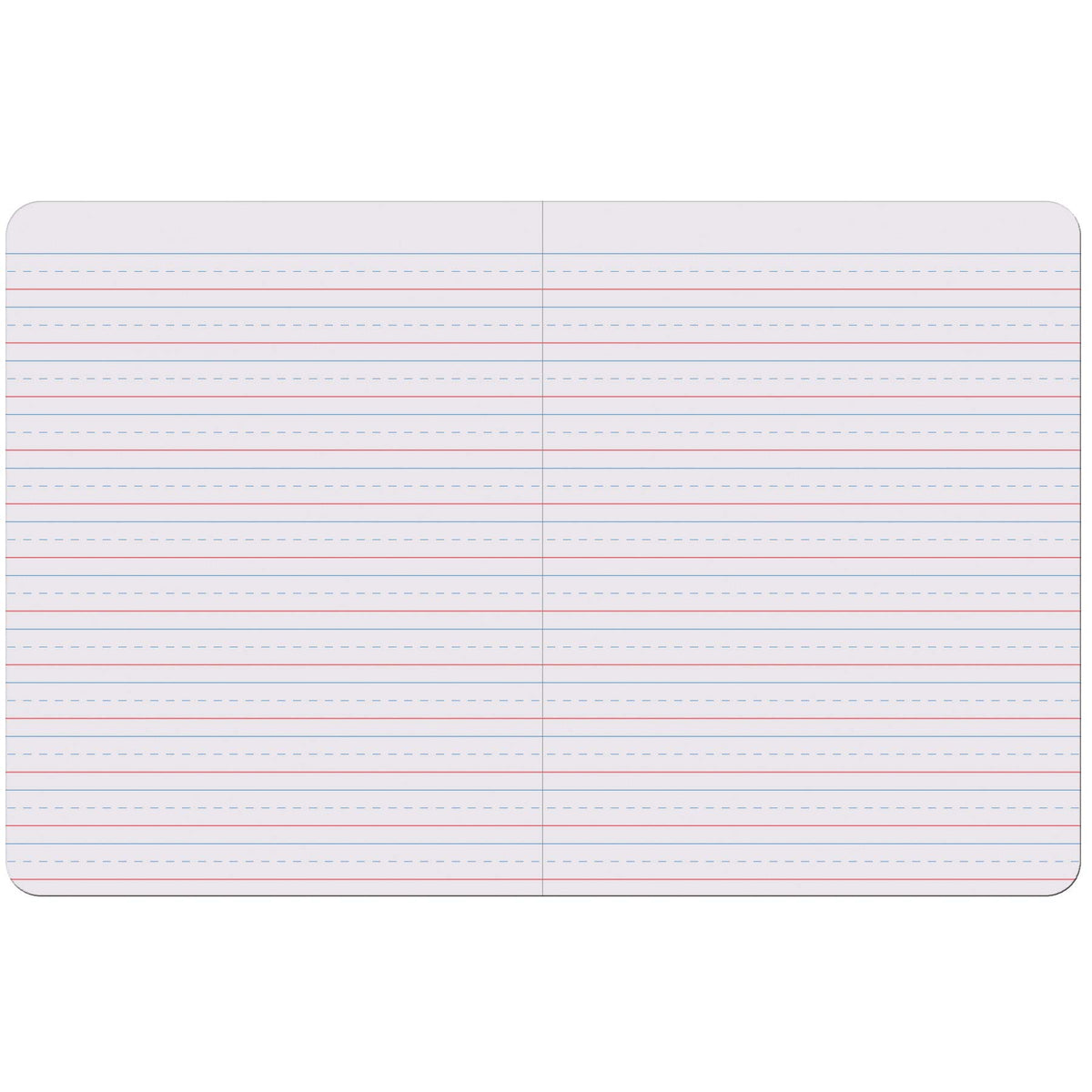 Pacon Composition Book, D'Nealian 1-3, Zaner-Bloser 2-3, Illustration Boxes/College Rule, Blue