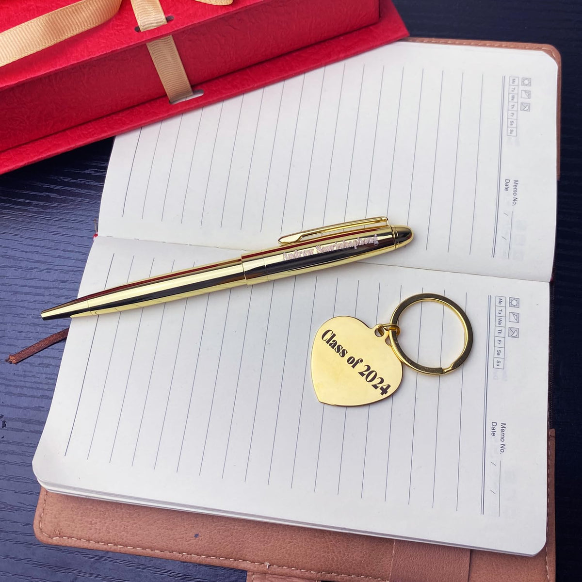 Yastar Personalized Ballpoint Pen Nice Gift for Friends/Teacher/Manager