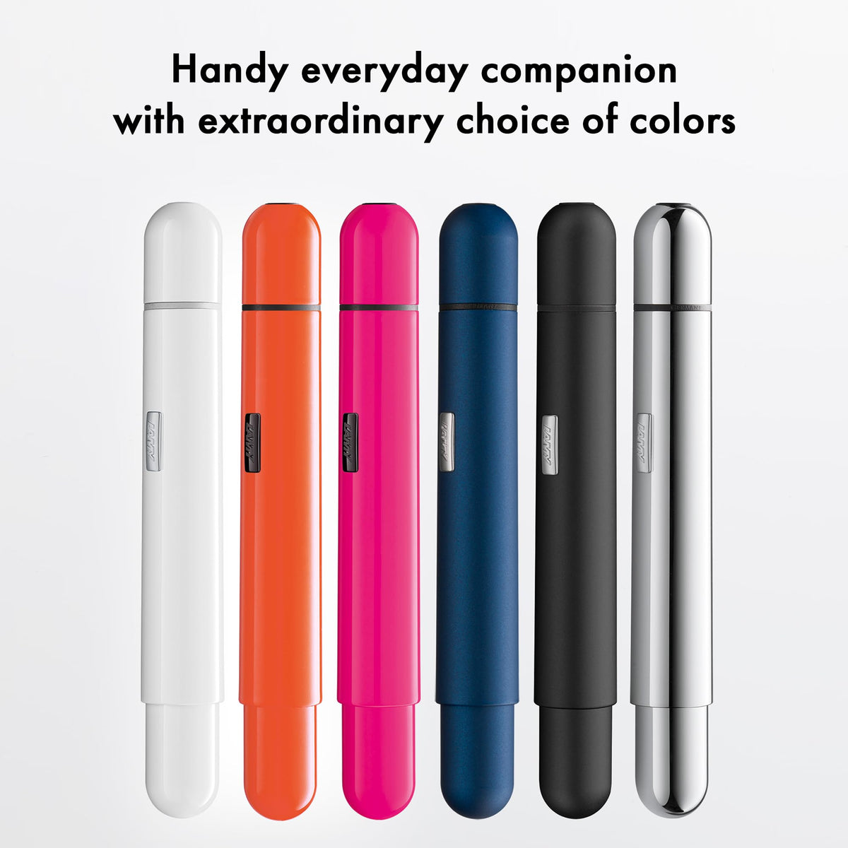 Lamy pico neonpink ballpoint pen - Innovative pocket pen - with one click in full size - metal