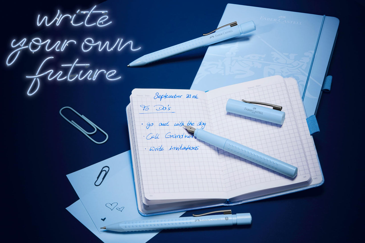 FABER-CASTELL - Grip 2010 Mechanical Pencil Sky Blue 0.5 mm