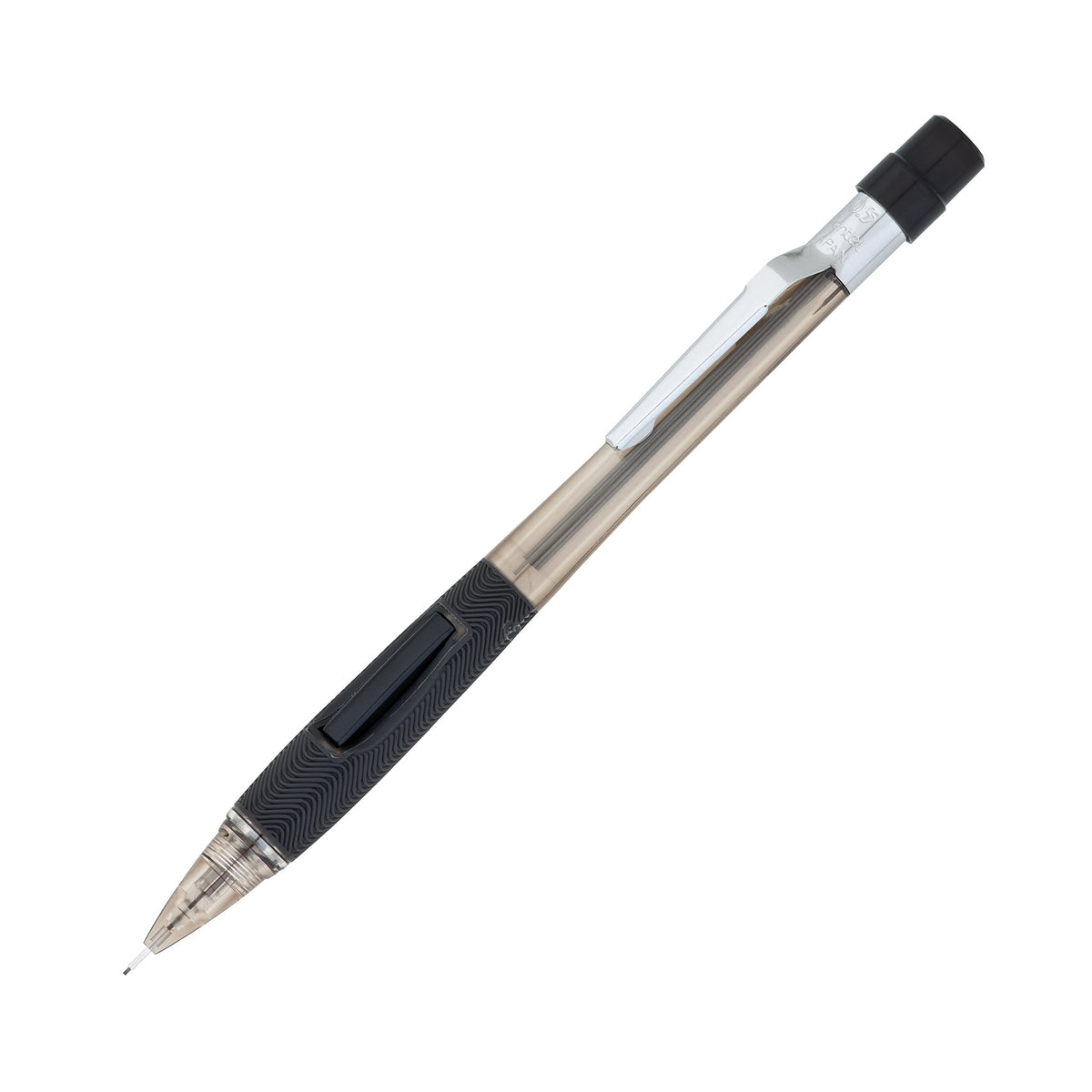 Quicker Clicker Mechanical Pencil (0.5mm) Transparent Smoke Barrel