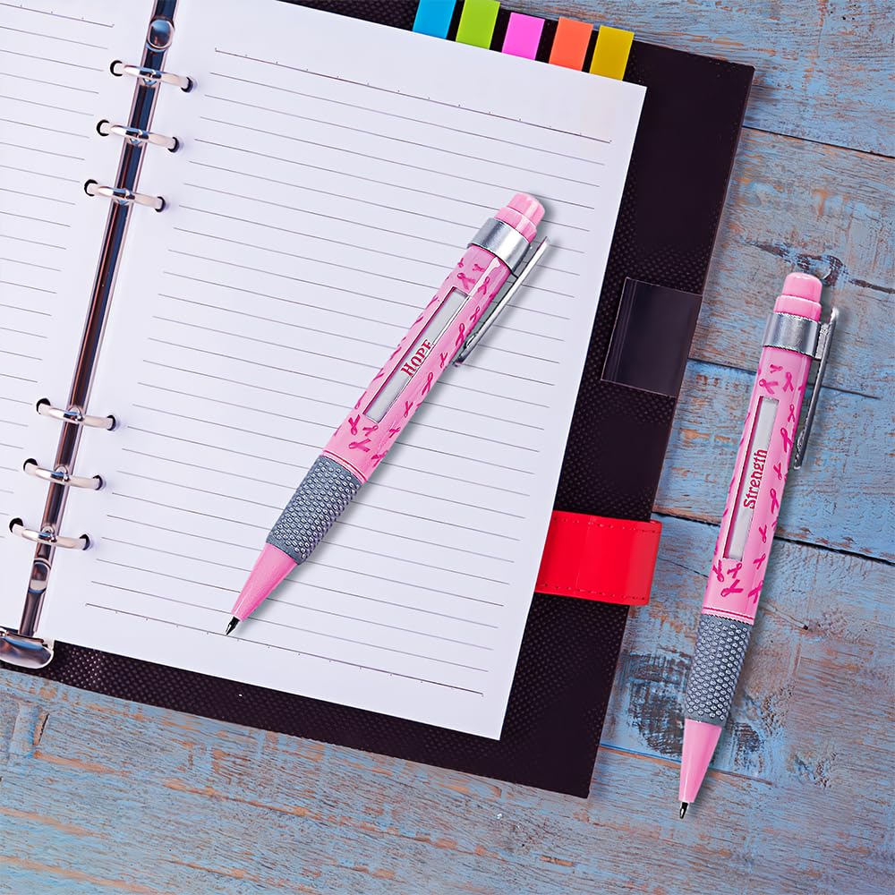 Fun Express Pink Ribbon Breast Cancer Awareness Message Pens (1 Dozen) Benefit, Marathon & Walk