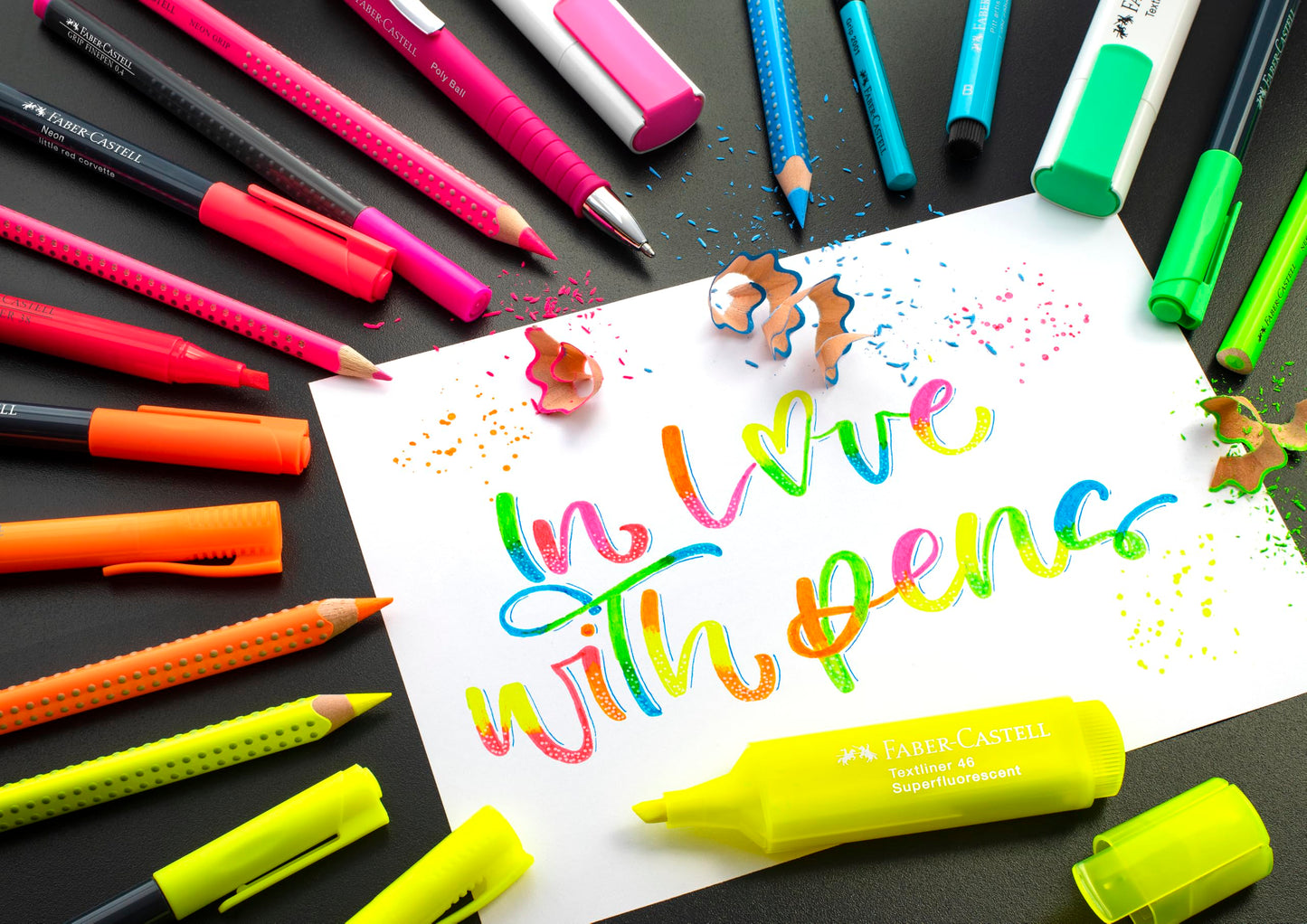 Faber Castell 110994"Jumbo Grip Neon" Crayons