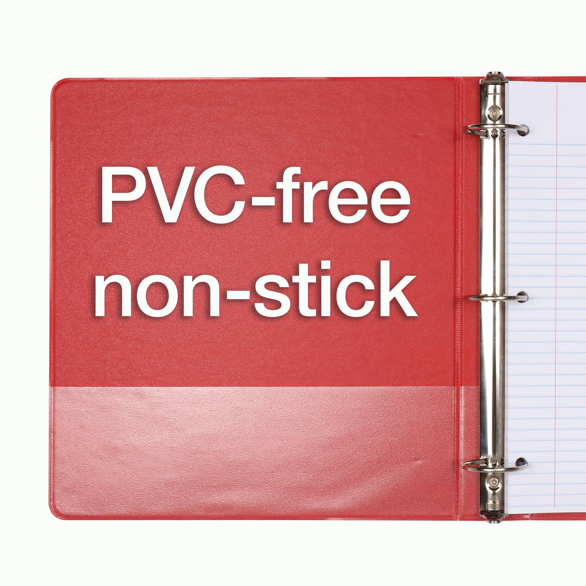 Cardinal 3 Ring Binders, 1.5 Inch, Round Rings, Holds 350 Sheets, ClearVue Presentation View