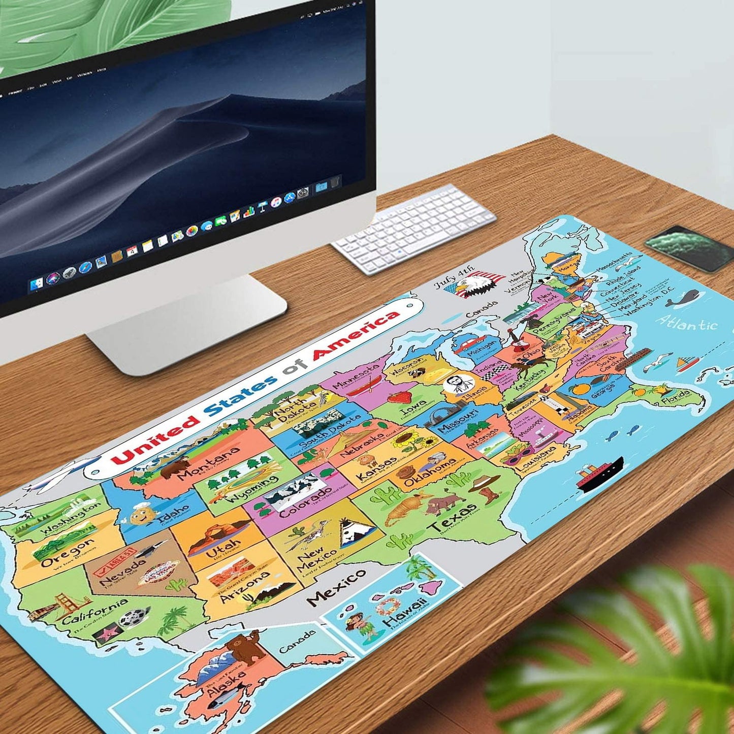 RTGGSEL 31.5x11.8 Inch Non-Slip Long Extended Large Gaming Mouse Pad with Stitched Edges XL Laptops