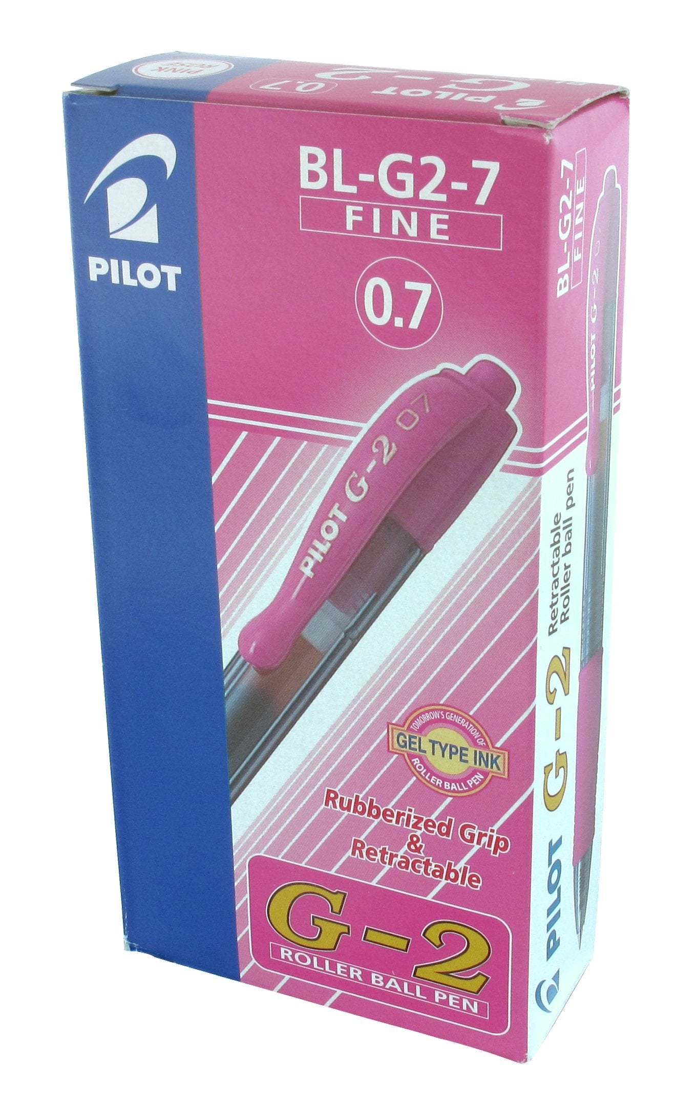 Pilot G207 Retractable Gel Rollerball 0.7 mm Tip Box of 12