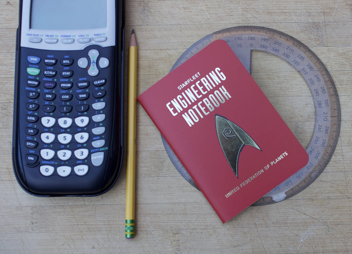 Star Trek Engineering Notebook - Passport Sized Mini Notebook