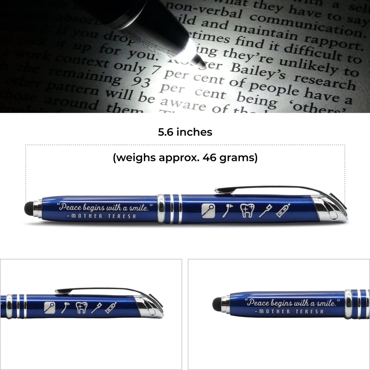 Inkstone Dentist & Nurse Appreciation Gifts – Personalized Inspirational Gifts for Women Educators
