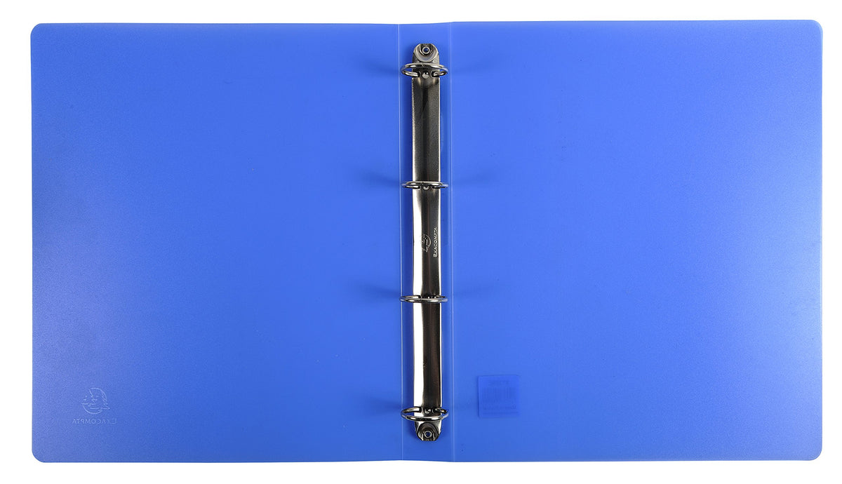 Exacompta - Ref 51359E - Chromaline PP Semi-Rigid Ring Binder - 320 x 268mm in Size, Suitable for