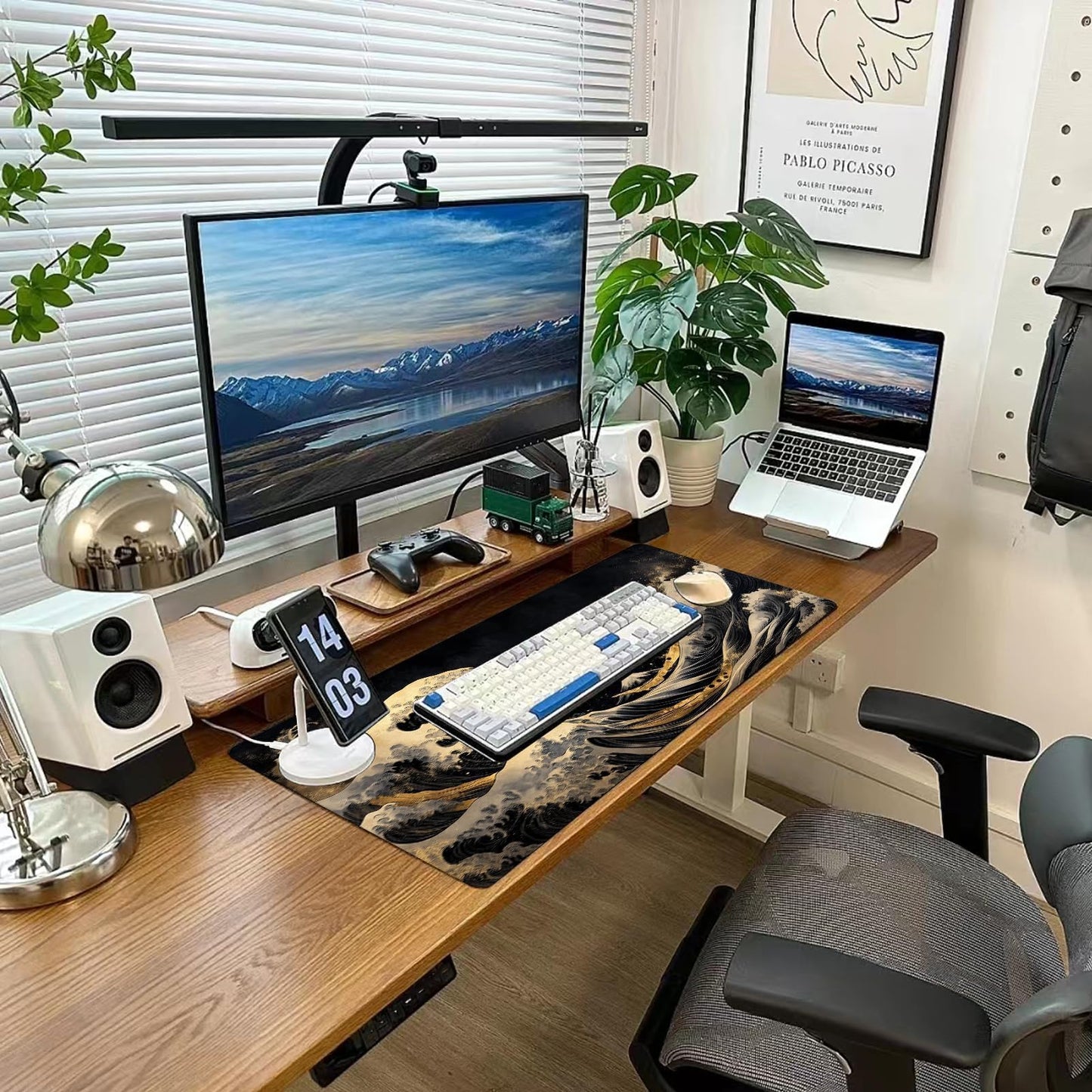 Gaming Mouse Pad Desk Pad XL Large Mouse Mat Keyboard Mat Office Desk Decor AccessoriesKeyboard Mat