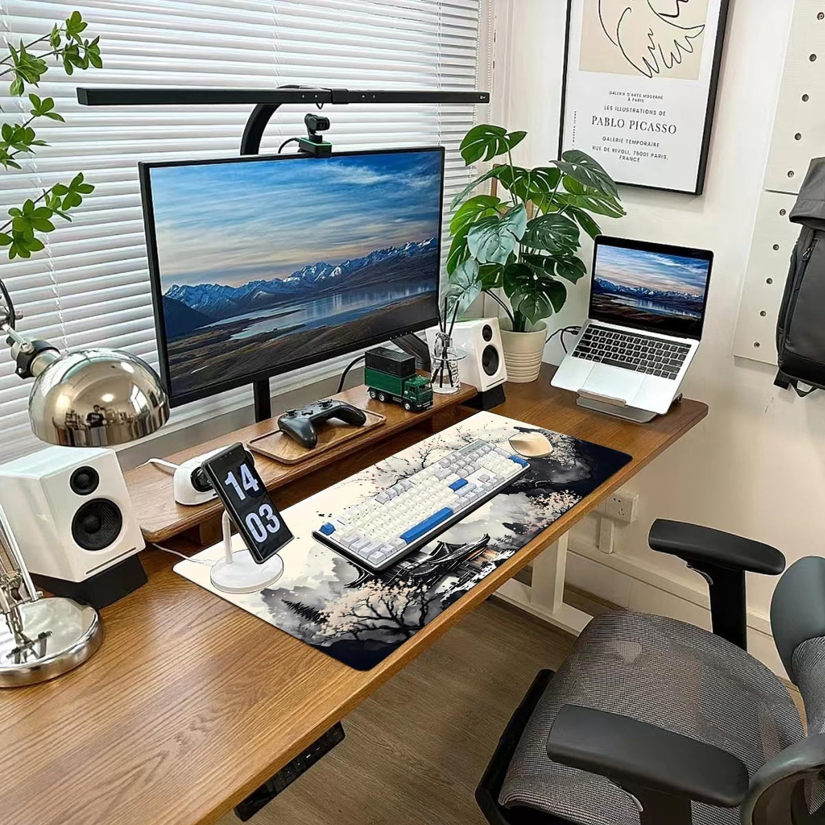Gaming Mouse Pad Desk Pad XL Large Mouse Mat Keyboard Mat Office Desk Decor AccessoriesKeyboard Mat