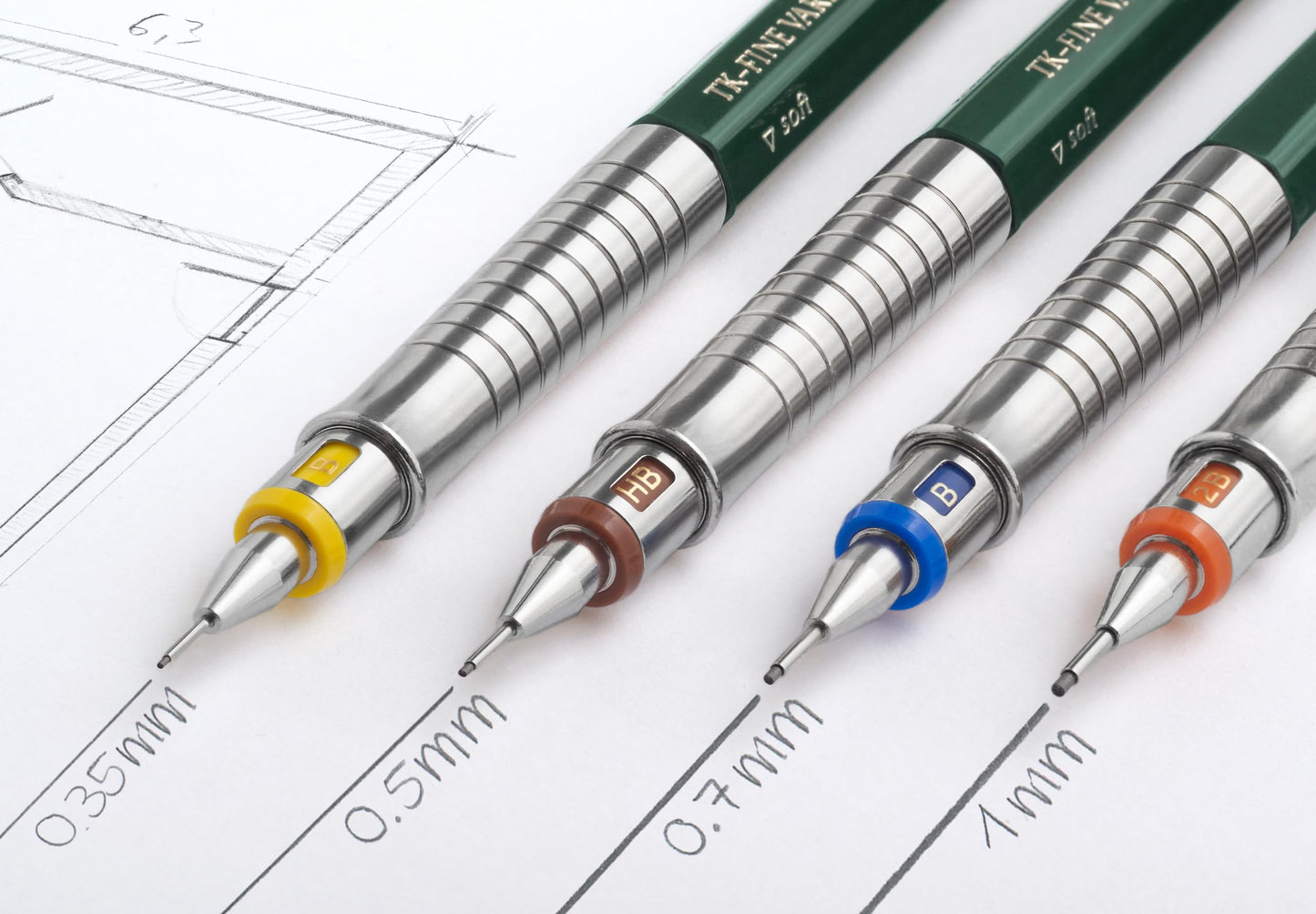 Faber-Castell Mechanical Pencil TK-Fine Vario L 0.5 Champagne Gold