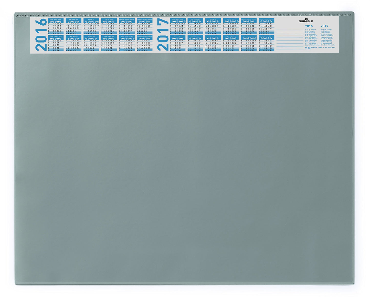 Durable, Desk Mat, Non-Slip, Easy to Clean, Gray, 27.5" x 19.75"