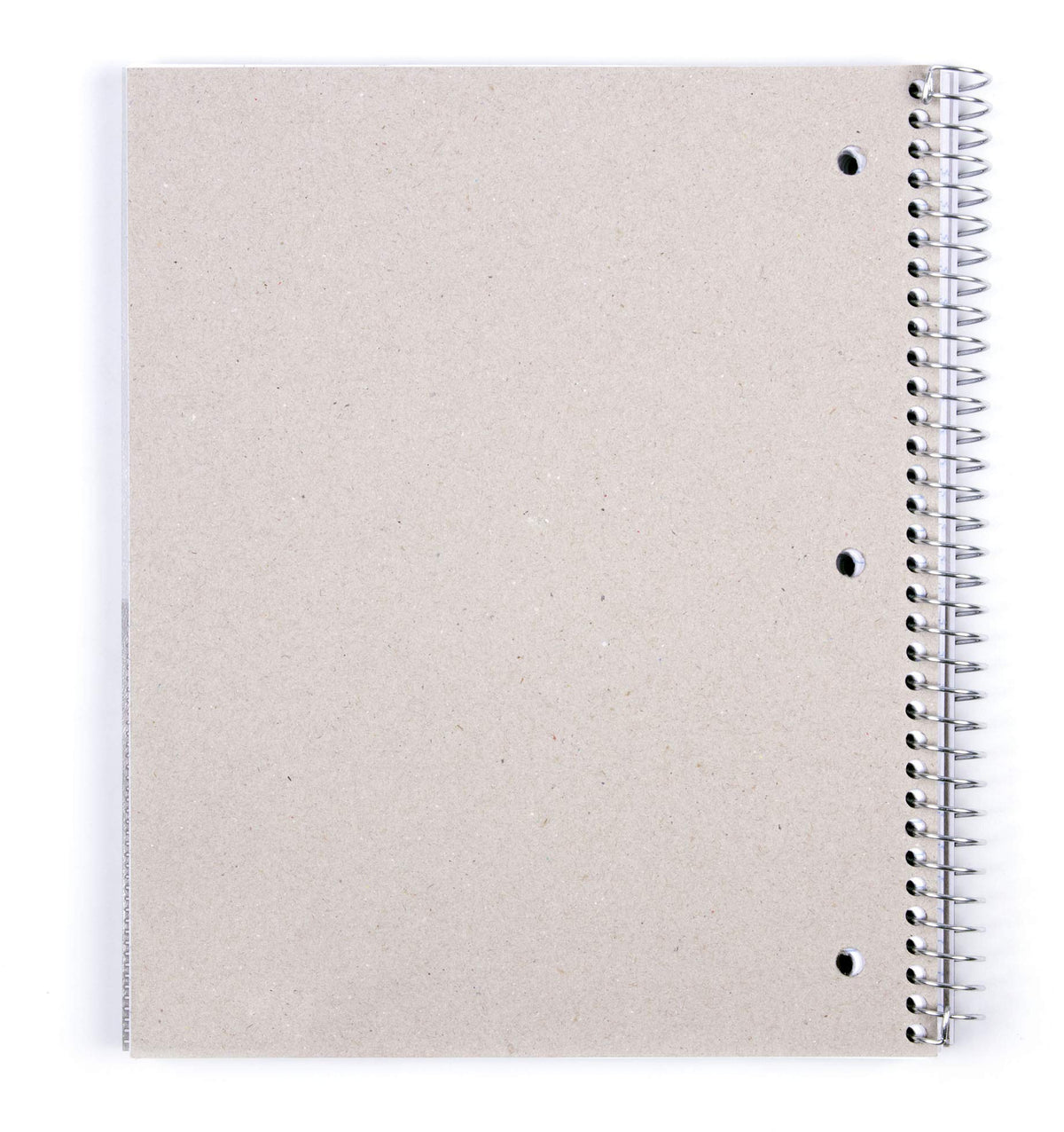 Mintra Office Durable Spiral Notebooks, 3 Subject (Purple, College Ruled 2pk)