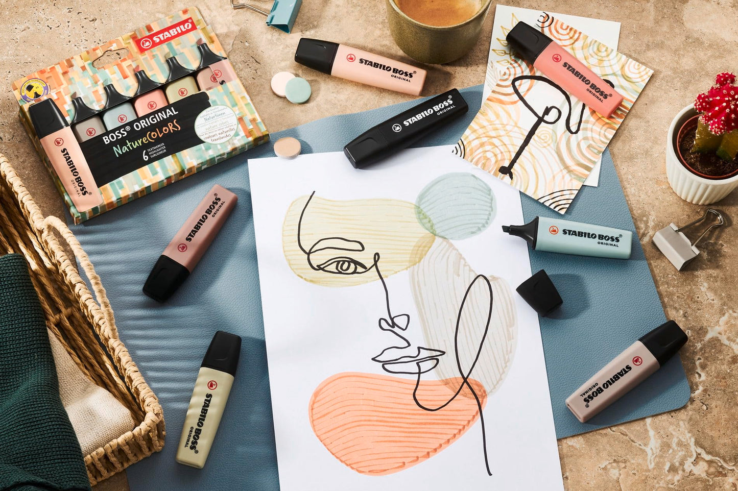 STABILO highlighter BOSS ORIGINAL NatureCOLORS