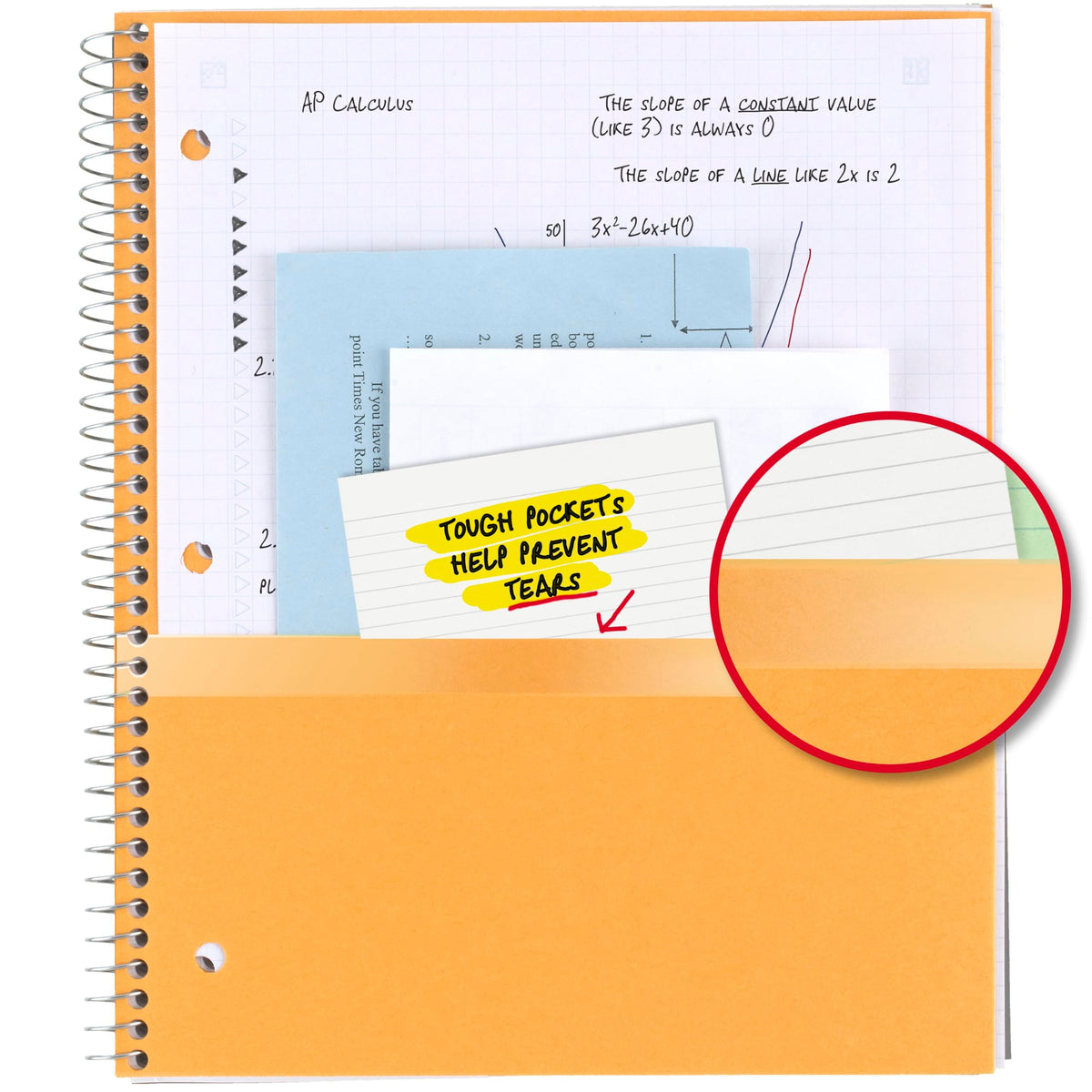 Five Star Spiral Notebook + Study App, 1 Subject, Graph Ruled Paper, 8-1/2" x 11", 100 Sheets