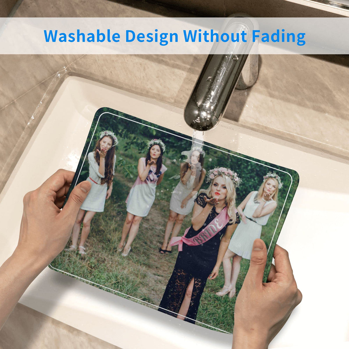 Custom Mouse Pad Personalized Photo Moues Pad with Your Image/Text for Office Gaming Computer Desk