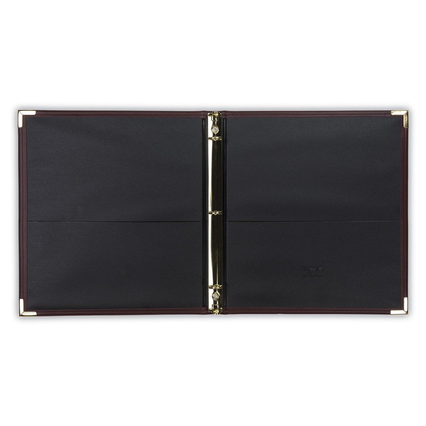 Samsill Classic Collection Leather 3 Ring Binder, Executive Presentation Portfolio, 0.5 Inch (Holds