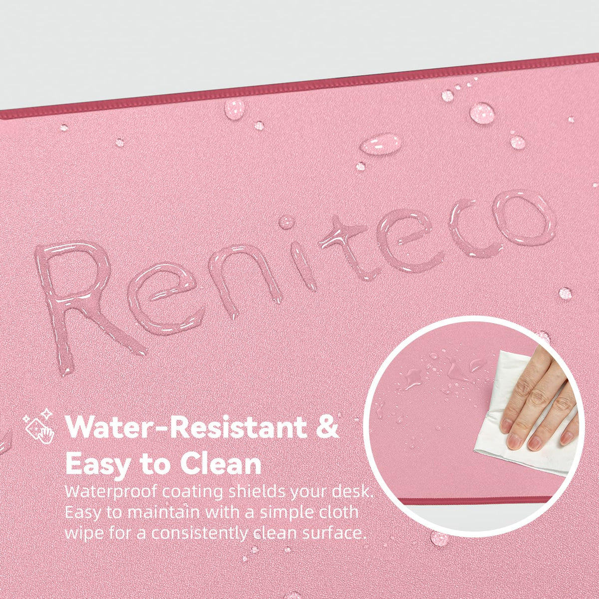 Reniteco Waterproof Large Office & Gaming Mouse Pad, 31.5" x 11.8" x 0.12"
