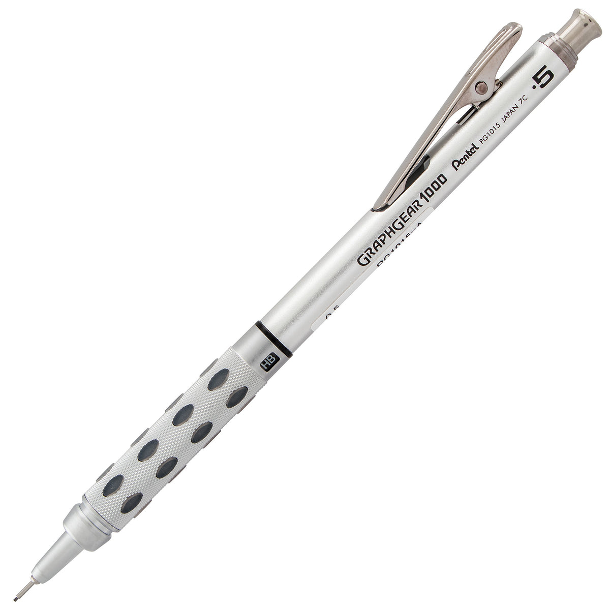 Pentel GraphGear 1000 Mechanical Drafting Pencil (0.5mm), Eraser Refills, 1-Pk (PG1015EBP)