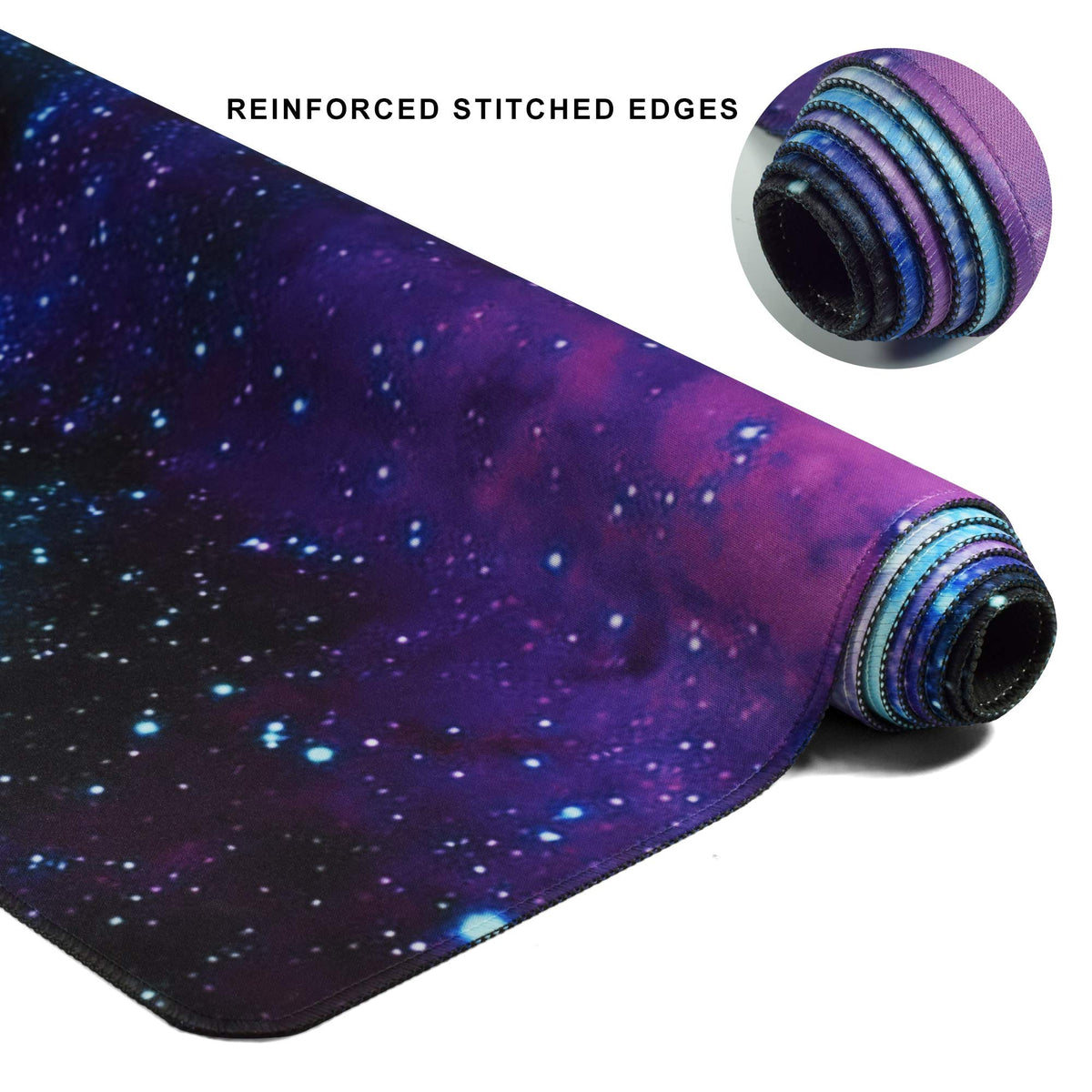 Mydours XXL Gaming Mouse Pad 48x16 Inches, Extra Large Mouse Pad with Fabric & Non-Slip Rubber