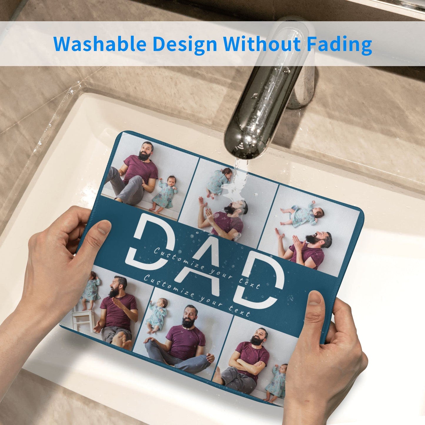 Custom Mouse Pad Personalized Photo Moues Pad with Your Image/Text for Office Gaming Computer Desk