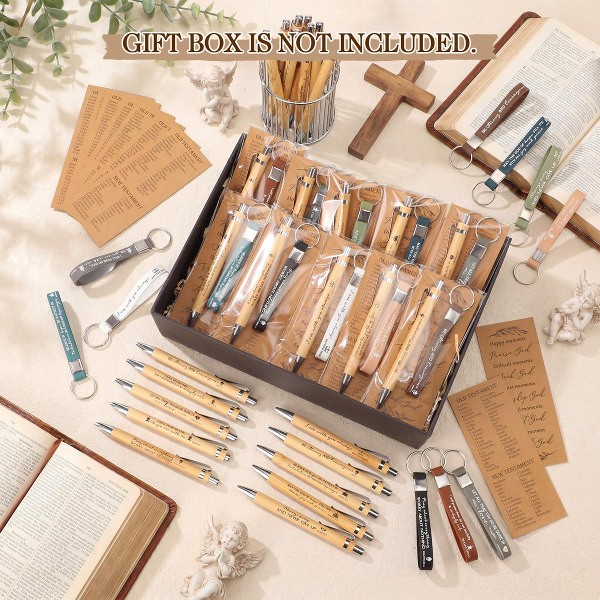 Gueevin 50 Sets Christian Party Favors Gifts Bulk Church,Blessing