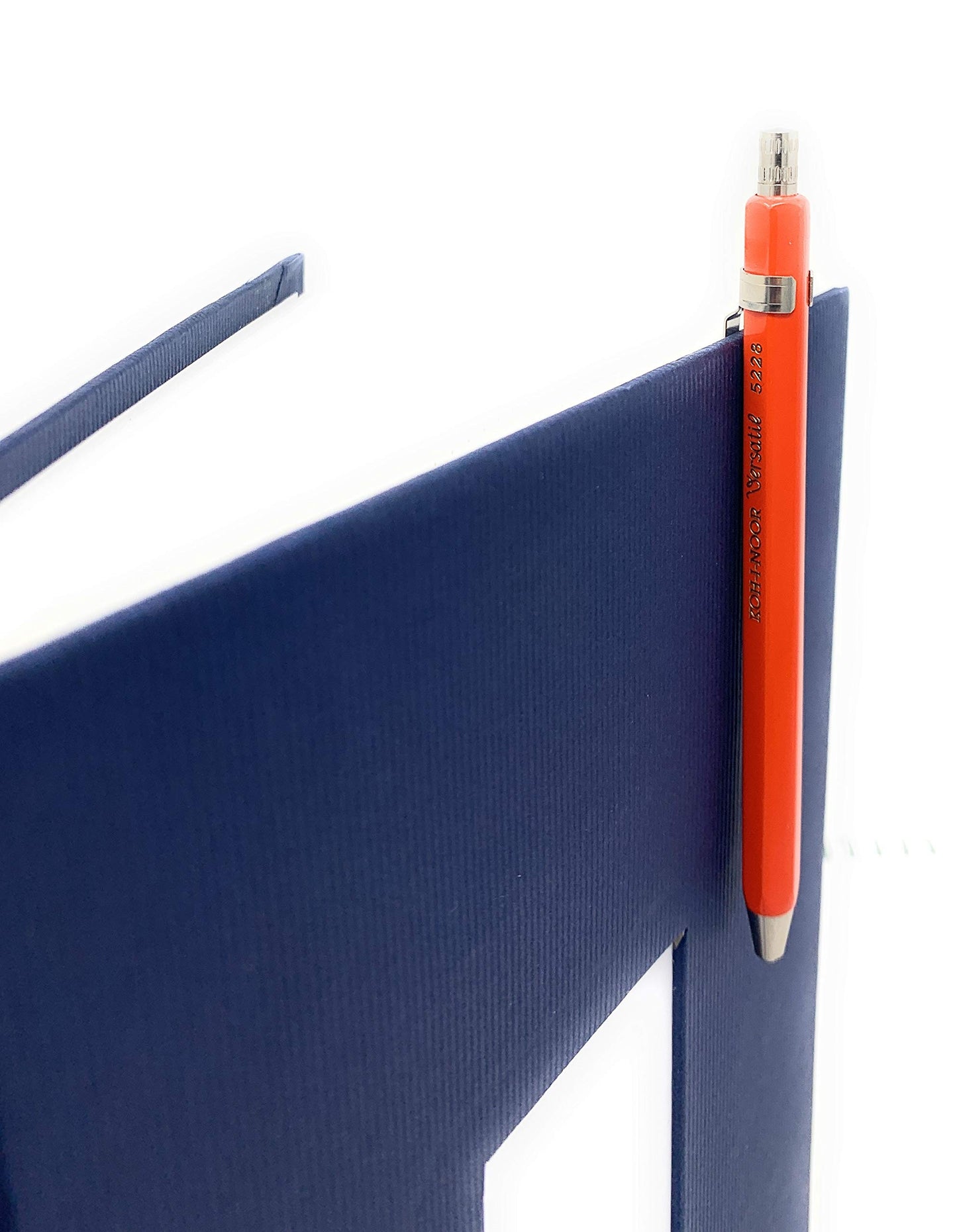KOH-I-NOOR Case Pens No. 5228CL Short Print Pencil Metal 2 Pack Red
