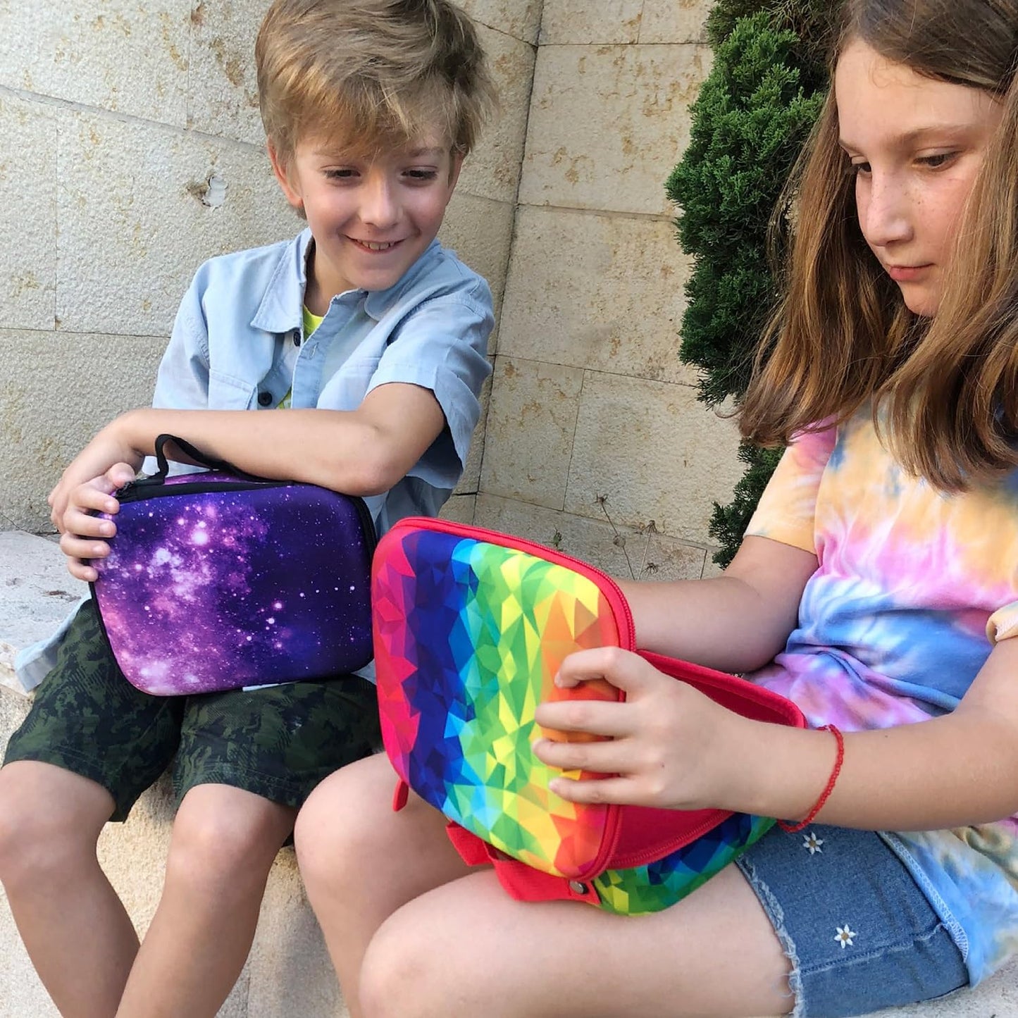 ZIPIT Jumbo Pencil Case, Cute Aesthetic Large Capacity Pencil Box, Colorful