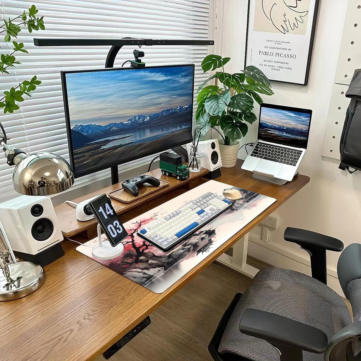 Gaming Mouse Pad Desk Pad XL Large Mouse Mat Keyboard Mat Office Desk Decor AccessoriesKeyboard Mat