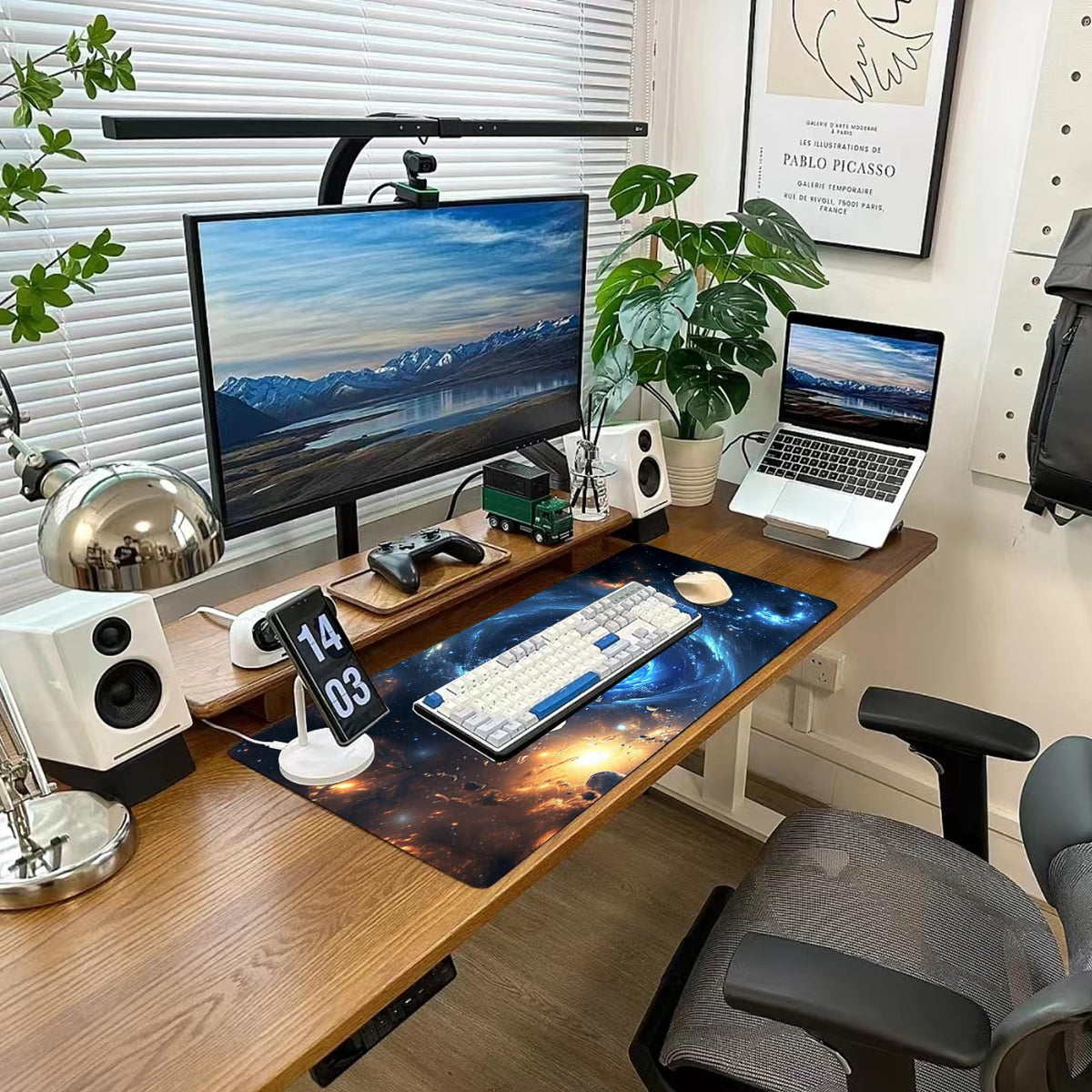 Gaming Mouse Pad Desk Pad XL Large Mouse Mat Keyboard Mat Office Desk Decor AccessoriesKeyboard Mat