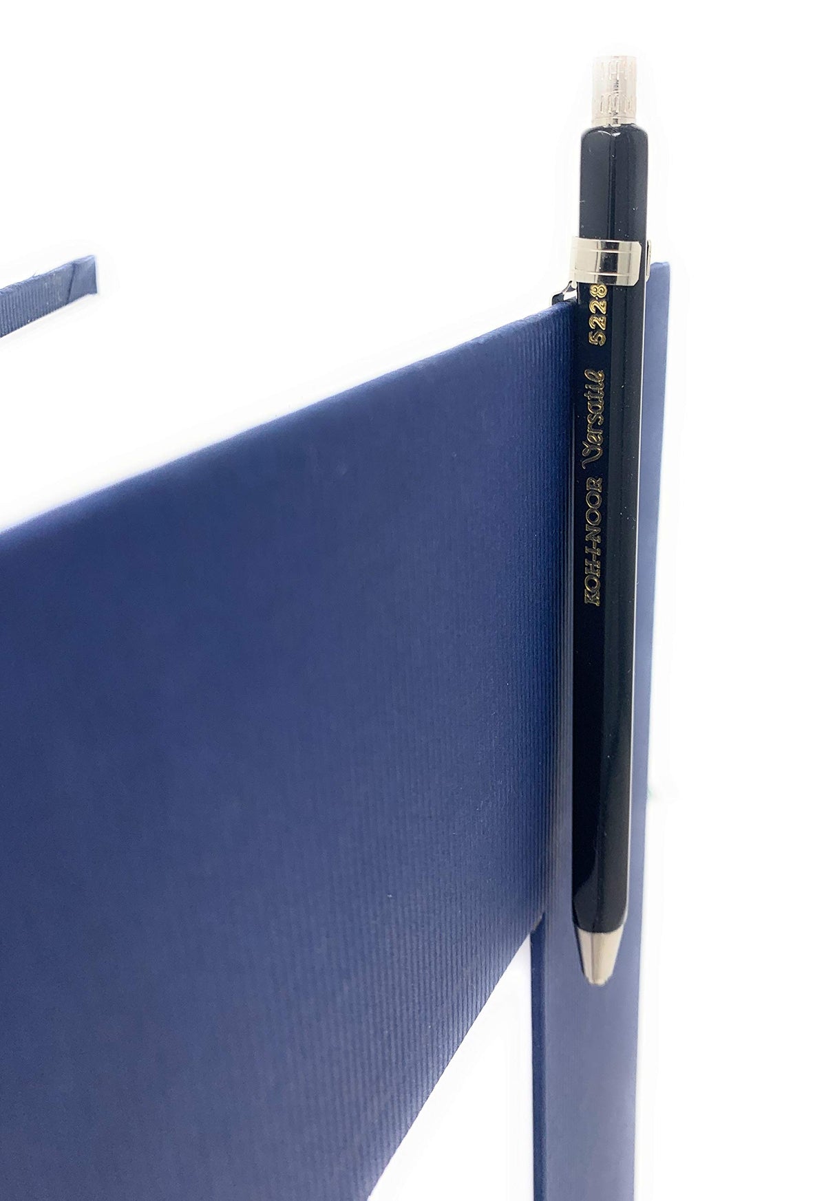 KOH-I-NOOR 5228CL Short Mechanical Pencil Metal Set of 2 Black