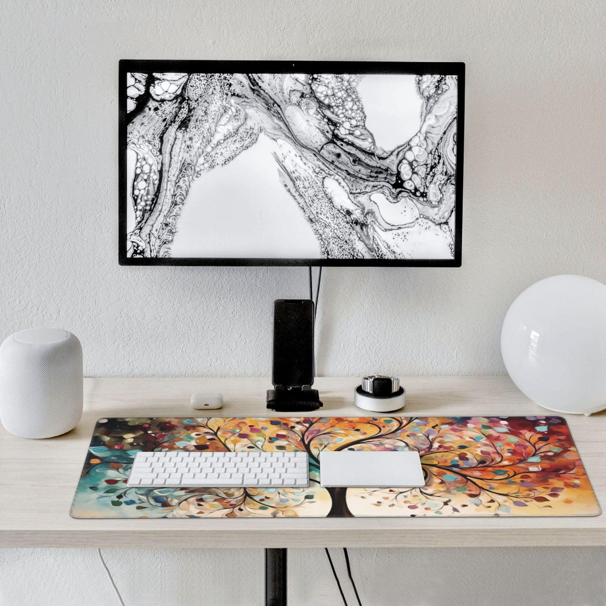 35.4 x 15.7 in, XXL Large Mouse Pad for Desk, Extended Keyboard Mouse Mat for Computer Office, Big