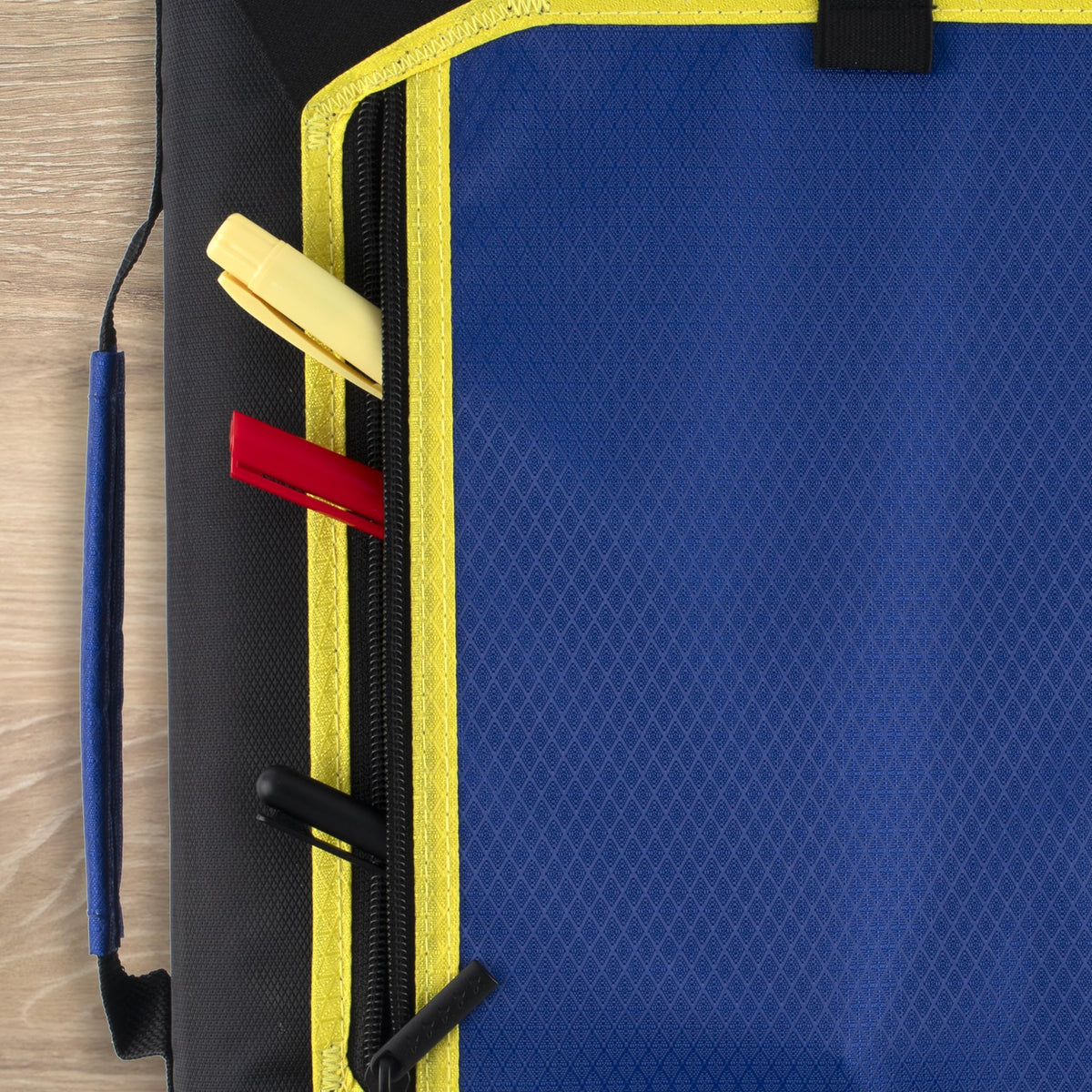 Five Star Zipper Binder 2 Inch O-Rings Case Organiser with Expansion Panel and 5-Tab Expanding File