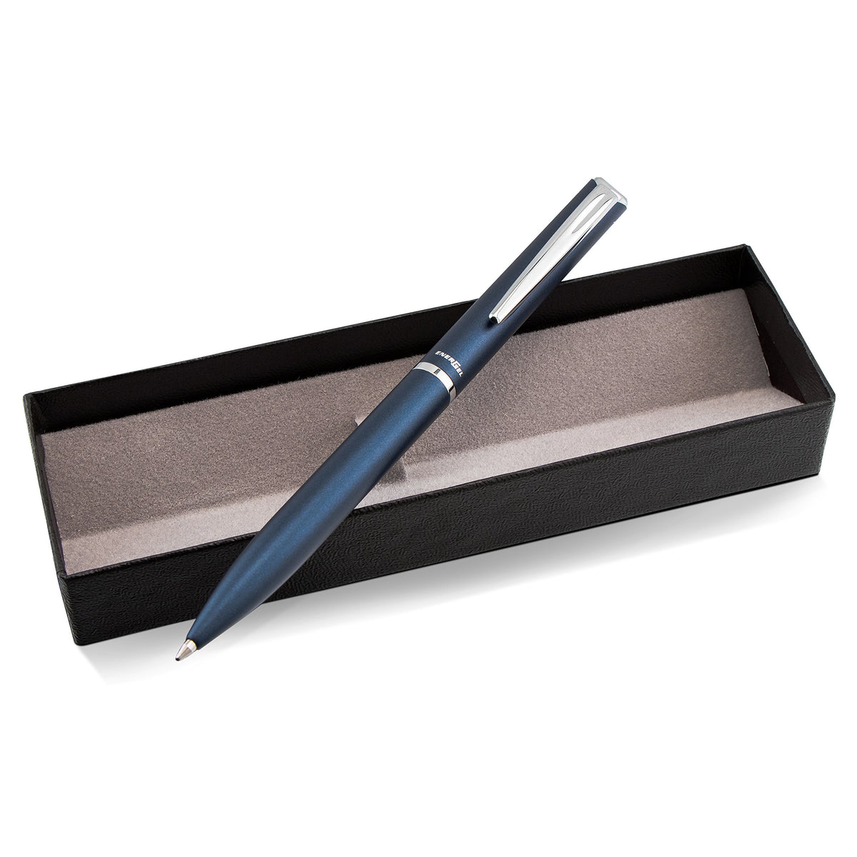 Pentel EnerGel Style Gel Pen, (0.7mm) Medium Line, Navy - BL2007CABX, Dark Blue