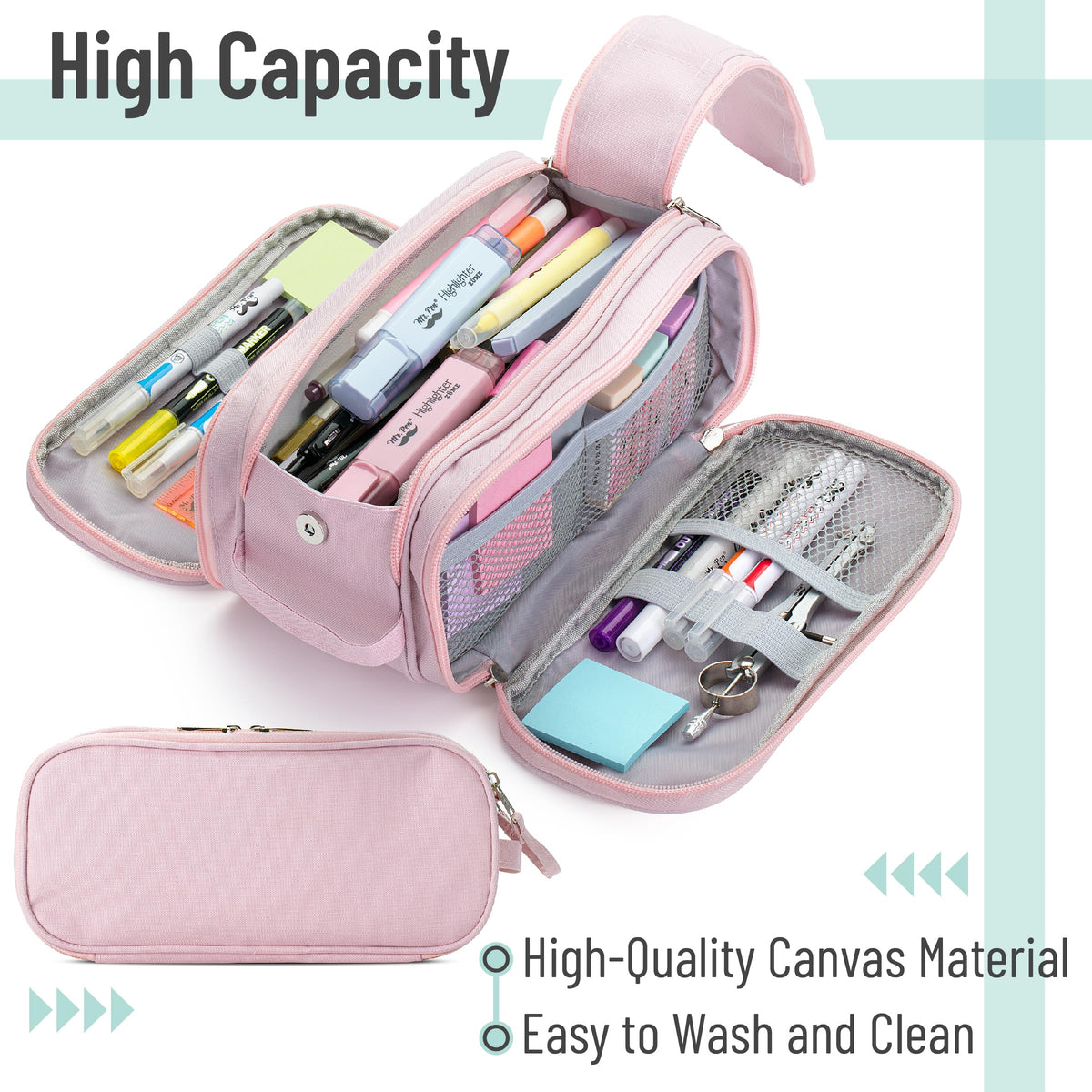 Mr. Pen- Large Capacity Pencil Case, Big Capacity Pencil Case