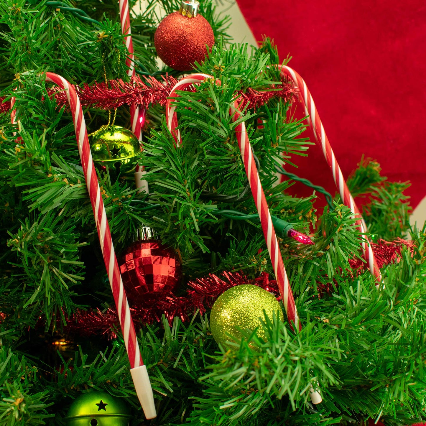 Candy Cane Pen with Peppermint Scented Ink - Tub of 36 Pens