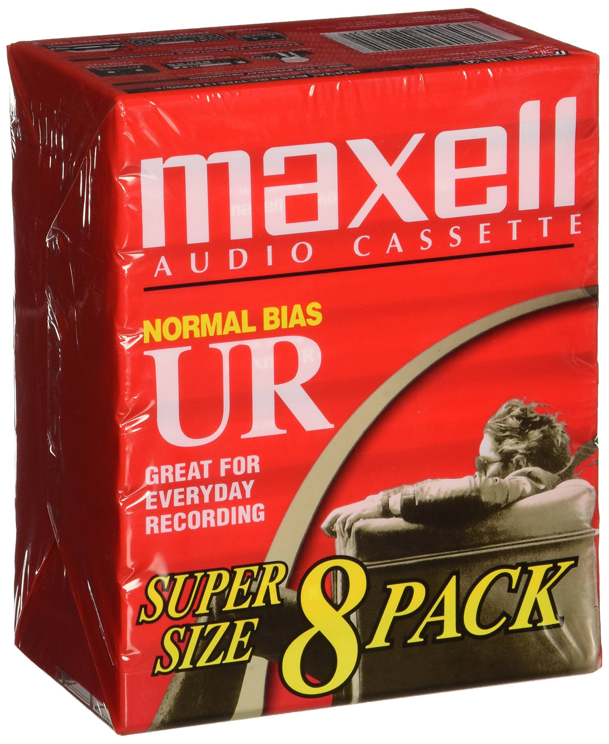 Maxell 109085 Brick Packs Optimally Designed for Voice Recording, Low Noise Surface with 60 Min