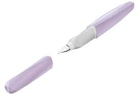 Pelikan Twist® eco fountain pen for right and left-handed users, lavender, nib M, pack of 1