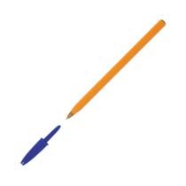 BIC Orange Original Fine Ballpoint Pens, Writing Pens with Long-Lasting Ink, Fine Point (0.8mm)