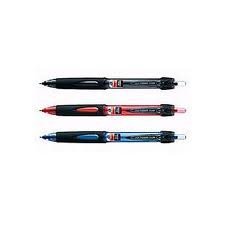 Uni-ball Power Tank Ballpoint Retractable & Fine Ballpoint Pen Rubber Grip Type-0.7mm-black