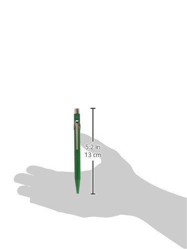 Caran D'ache Ballpoint Pen, Metal Green (0849-210)