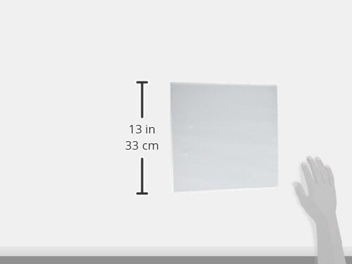 Samsill Durable 3 inch 3 Ring Binder, D Ring Binder, 100% Recycled Chipboard, White