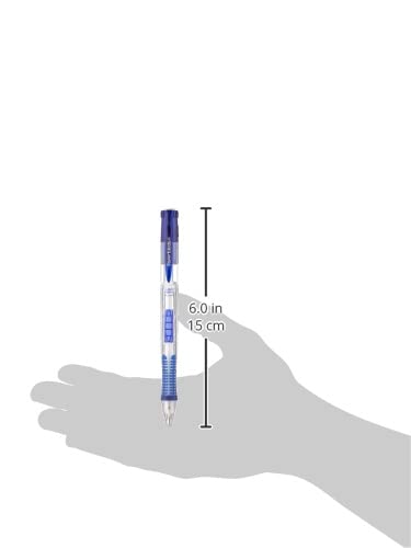 Paper Mate Clearpoint Mechanical Pencils, 0.7mm HB #2 Lead, Blue Barrels, 12 Count - Teacher