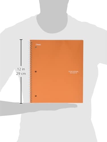 Five Star Spiral Notebook + Study App, 1 Subject, Graph Ruled Paper, 8-1/2" x 11", 100 Sheets