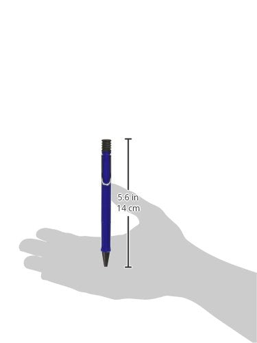 Lamy safari blue - Ballpoint Pen with ergonomic grip & line width M - for pleasant long writing